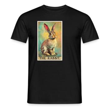 Lapin Lapin - T-shirt homme - noir - Devant - AI Model Male 178 light (178cm)