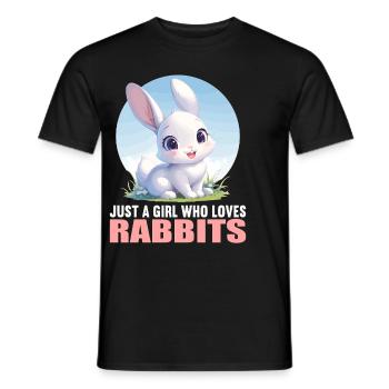 Lapin Lapin - T-shirt homme - noir - Devant - AI Model Male 178 light (178cm)