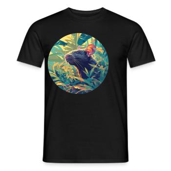 Rat Rat - T-shirt homme - noir - Devant - AI Model Male 178 light (178cm)