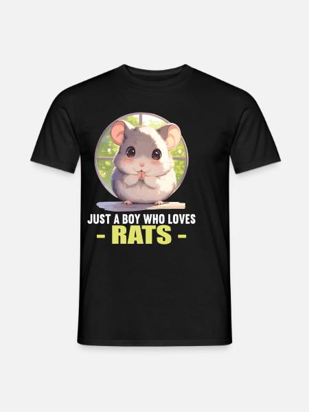 Rat Rat - Men's T-Shirt - black