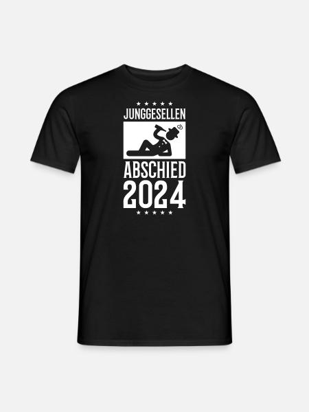 Bachelor party 2024 - Men's T-Shirt - black