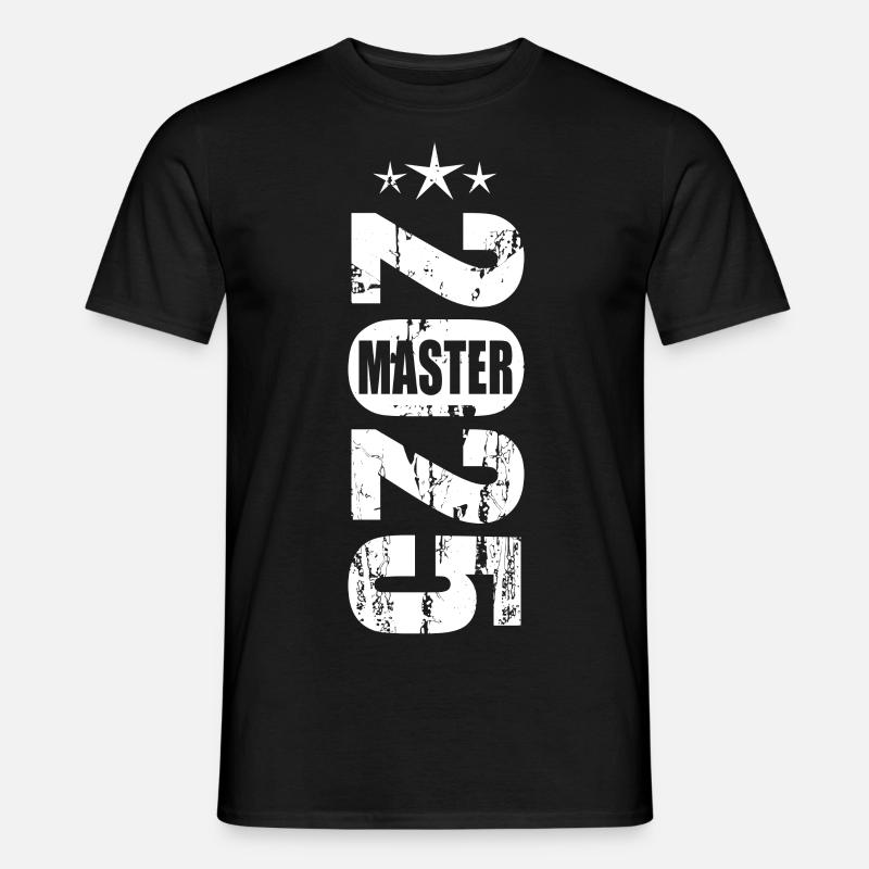 Master 2025 Vintage - Männer T-Shirt - Schwarz