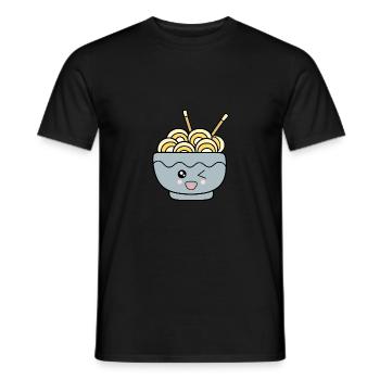 Ramen Nudeln Japan Küche - Männer T-Shirt - Schwarz - Vorne - AI Model Male 178 light (178cm)