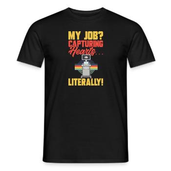 Kardiologe Medizinische Sonographie Ultraschall - Männer T-Shirt - Schwarz - Vorne - AI Model Male 178 light (178cm)
