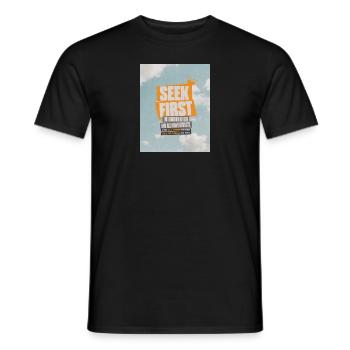 kingdom first - T-shirt homme - noir - Devant - AI Model Male 178 light (178cm)