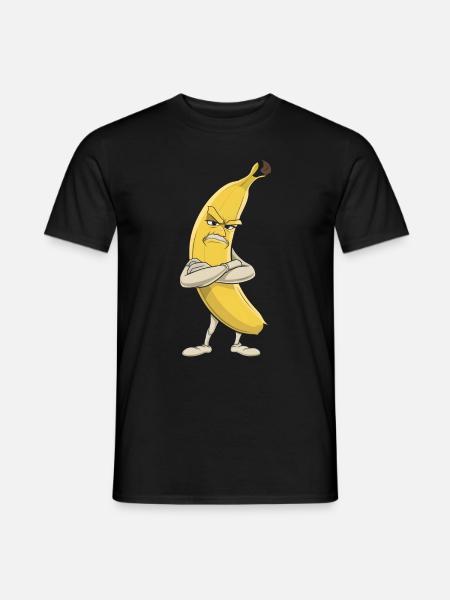 Banane - Männer T-Shirt - Schwarz