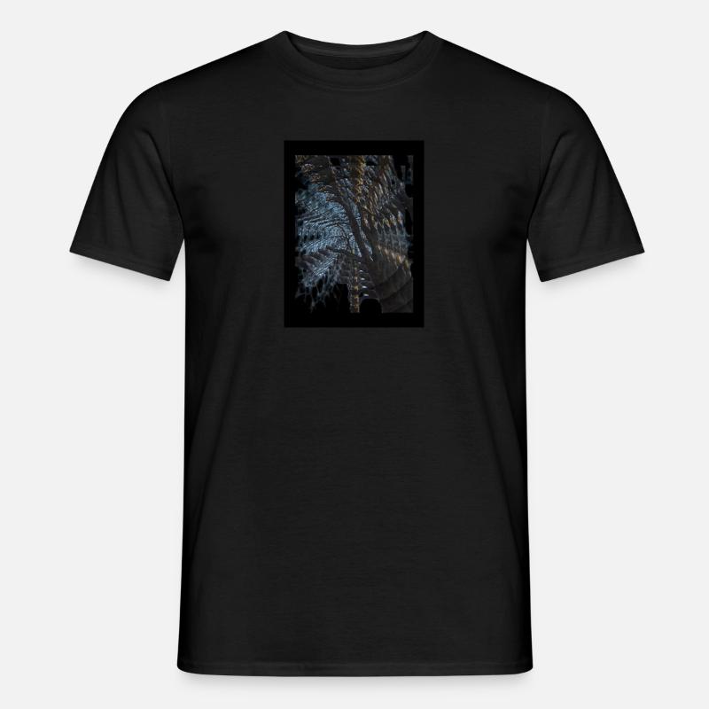 Mirror Tree - Männer T-Shirt - Schwarz