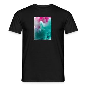 Just relax - Männer T-Shirt - Schwarz - Vorne - AI Model Male 178 light (178cm)