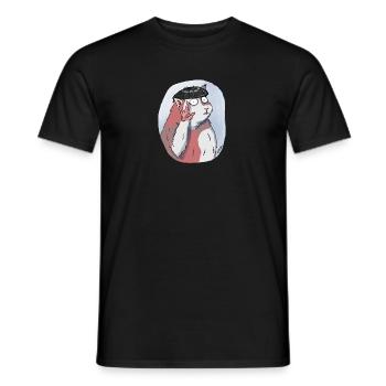 Spock Guinea-Pig - Männer T-Shirt - Schwarz - Vorne - AI Model Male 178 light (178cm)