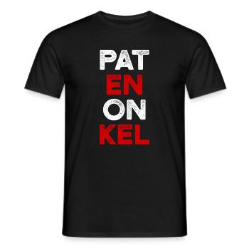 Parrain - Christengeschenk - T-shirt homme - noir - Devant - AI Model Male 178 light (178cm)
