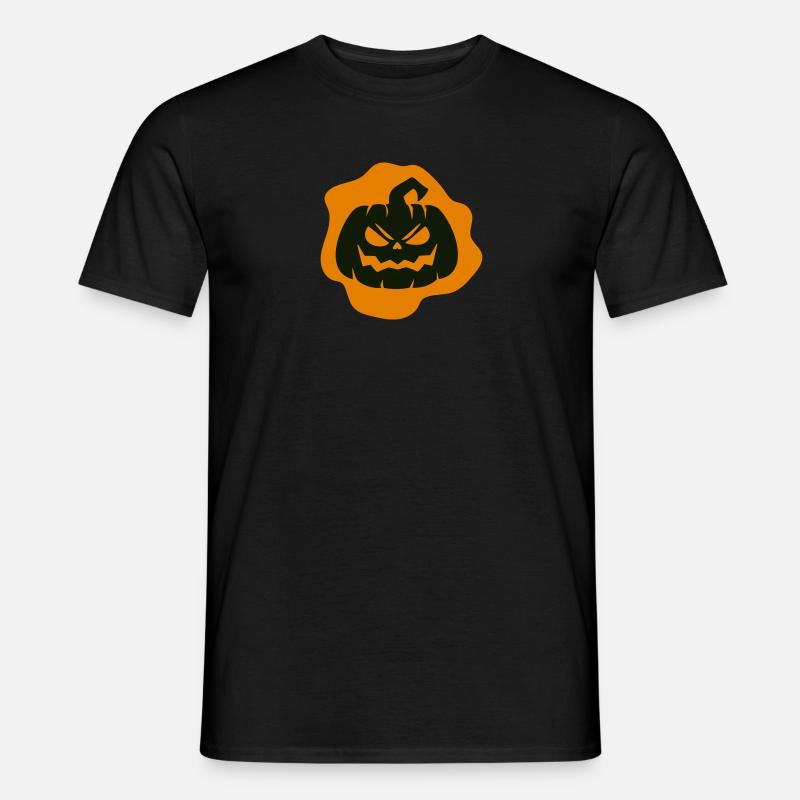 Pumpkin Halloween - Men’s T-shirt - black