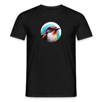 Troglodyte - T-shirt homme - noir - Devant - AI Model Male 178 light (178cm)