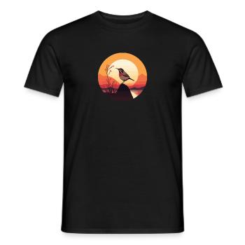 Troglodyte - T-shirt homme - noir - Devant - AI Model Male 178 light (178cm)