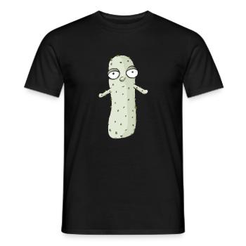 Die gemeine Seegurke - Männer T-Shirt - Schwarz - Vorne - AI Model Male 178 light (178cm)