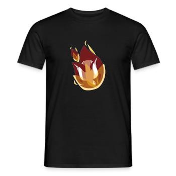 Holy Spirit - Men's T-Shirt - black - Front - AI Model Male 178 light (178cm)
