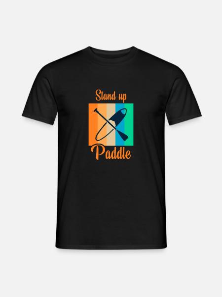 Standup Paddle - Men's T-Shirt - black