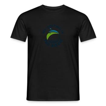 Golf Tee-Riffic Lover Funny Golfing - Men's T-Shirt - black - Front - AI Model Male 178 light (178cm)