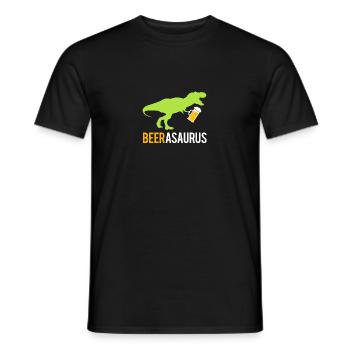 dinosaure - T-shirt homme - noir - Devant - AI Model Male 178 light (178cm)