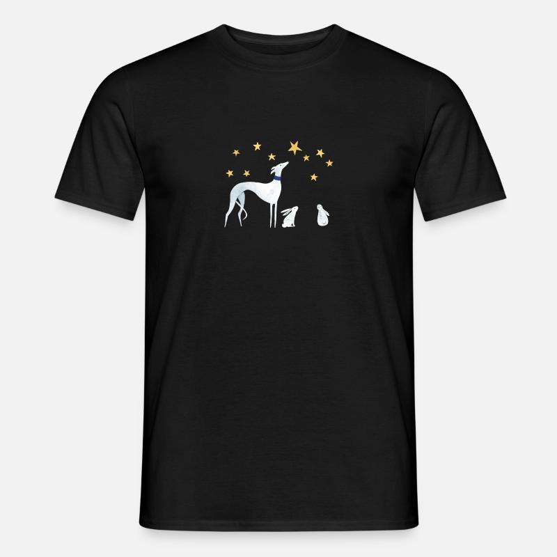 Sternengucker - Männer T-Shirt - Schwarz