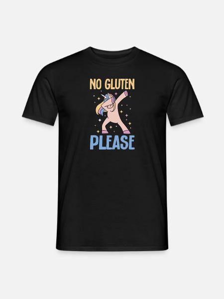 Gluten Free Gluten Intolerance - Men's T-Shirt - black
