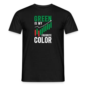 Trading Crypto Stock Market Investor Day Trader - T-shirt homme - noir - Devant - AI Model Male 178 light (178cm)
