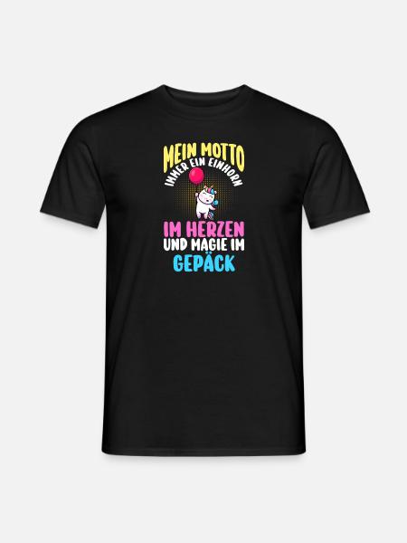 Licorne - T-shirt homme - noir