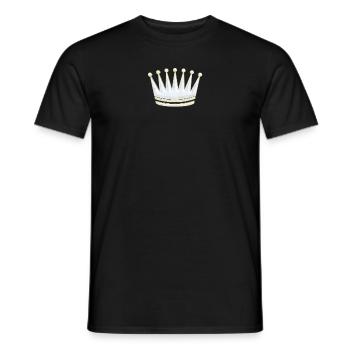 Krone 17 - Männer T-Shirt - Schwarz - Vorne - AI Model Male 178 light (178cm)