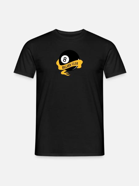 Billard Club - Männer T-Shirt - Schwarz