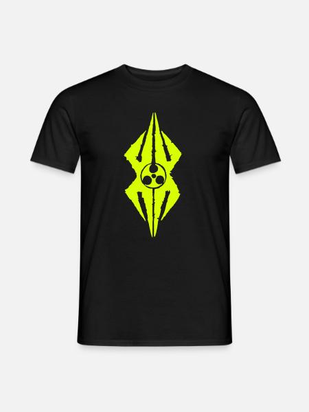 Shockwave Nuke-Xplosion - Männer T-Shirt - Schwarz