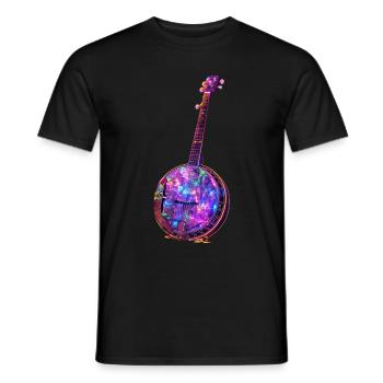 Banjo - Men's T-Shirt - black - Front - AI Model Male 178 light (178cm)