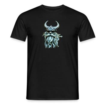 Ragnar - Männer T-Shirt - Schwarz - Vorne - AI Model Male 178 light (178cm)