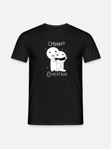 Merry Christmas - Men's T-Shirt - black