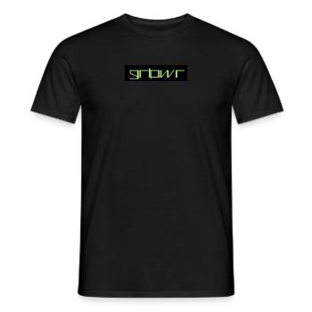 grlpwr girlpower - Männer T-Shirt - Schwarz - Vorne - AI Model Male 178 light (178cm)