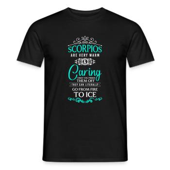 Horoscope Star - Men's T-Shirt - black - Front - AI Model Male 178 light (178cm)