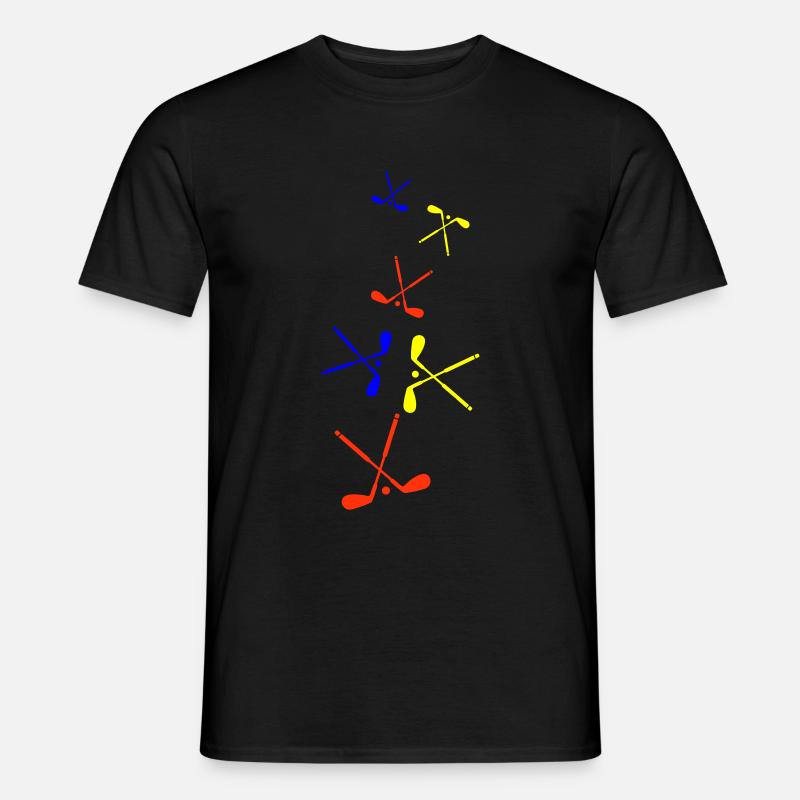 Golf symbol - Männer T-Shirt - Schwarz