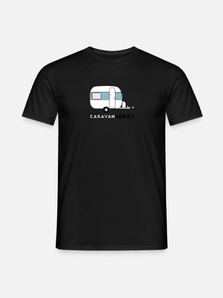 Caravan addict blue gray - Men's T-Shirt -