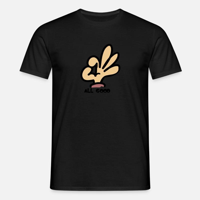 All Good Hand - Männer T-Shirt - undefined