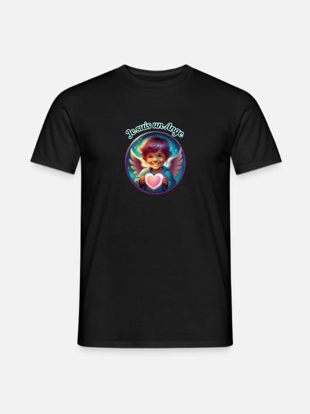 I'm an Angel - Men's T-Shirt - black