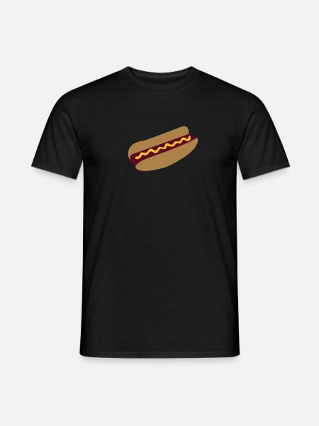 Hot dog - T-shirt homme - noir