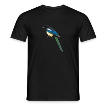 pie - T-shirt homme - noir - Devant - AI Model Male 178 light (178cm)