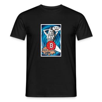 Worship Baby - Männer T-Shirt - Schwarz - Vorne - AI Model Male 178 light (178cm)