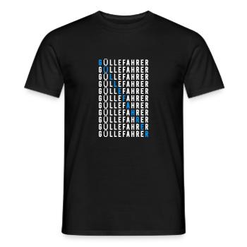 Güllefahrer - Männer T-Shirt - Schwarz - Vorne - AI Model Male 178 light (178cm)