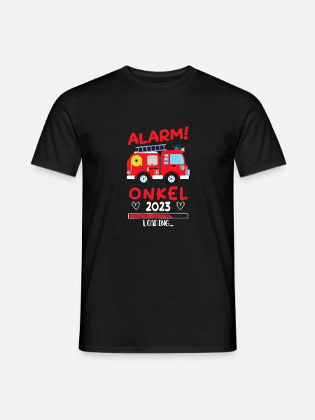 Onkel 2023 Loading - Männer T-Shirt - Schwarz