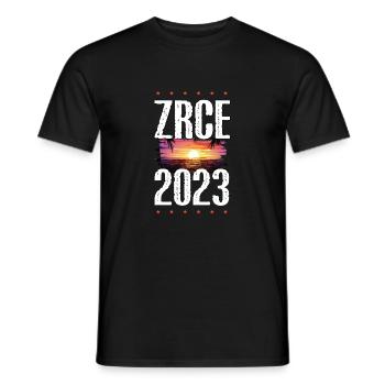 Zrce 2023 - Männer T-Shirt - Schwarz - Vorne - AI Model Male 178 light (178cm)