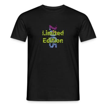 Édition limitée 2005 - T-shirt homme - noir - Devant - AI Model Male 178 light (178cm)