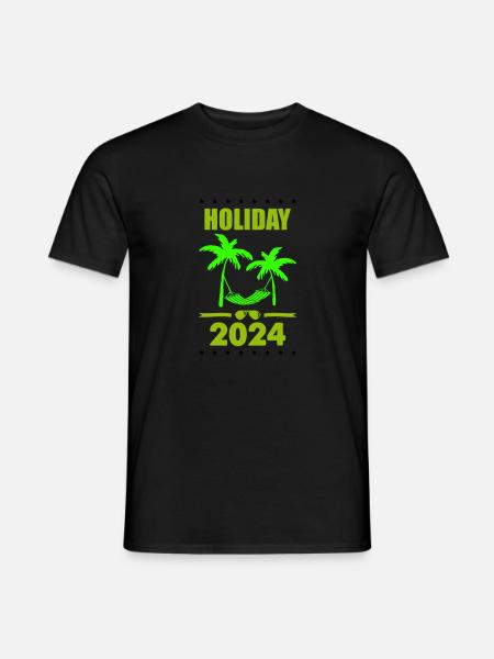 Vacances 2024 Vacances - T-shirt homme - noir