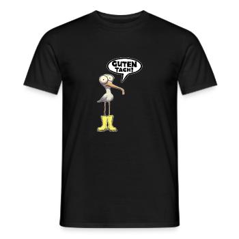 Good Tach Seagull Funny Saying Funny Saying - Men's T-Shirt - black - Front - AI Model Male 178 light (178cm)