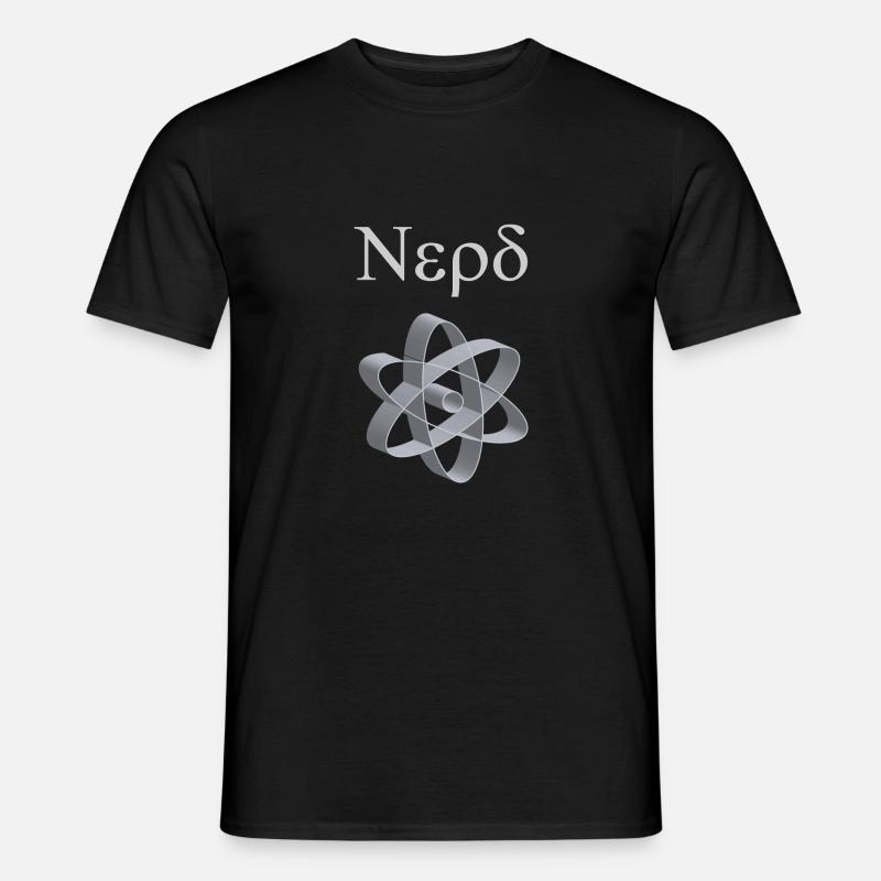 Nerd! Cool nerd shirt! - Men’s T-shirt - black