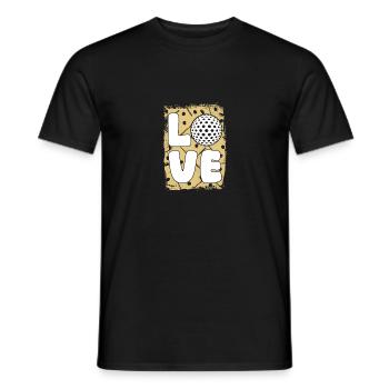 Golfers Golf - Men's T-Shirt - black - Front - AI Model Male 178 light (178cm)