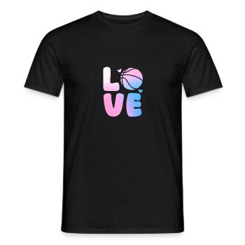 Basketballspieler Basketball - Männer T-Shirt - Schwarz - Vorne - AI Model Male 178 light (178cm)